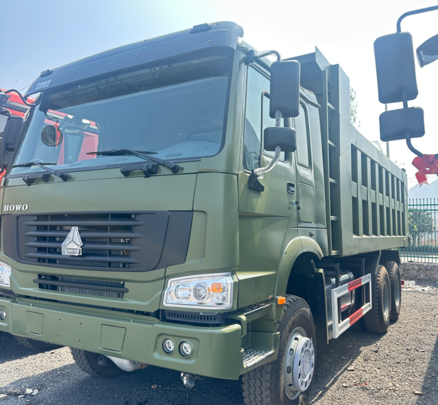 Large Pump Engine HOWO371 Dump Trucks