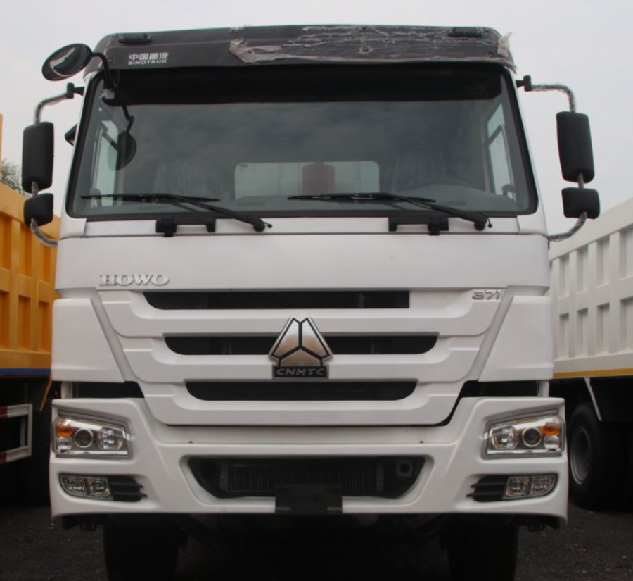 Howo371 Dump Trucks Large Pump Engine
