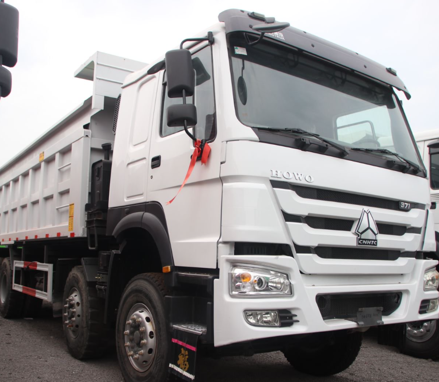 Howo Dump Trucks 371 HP White