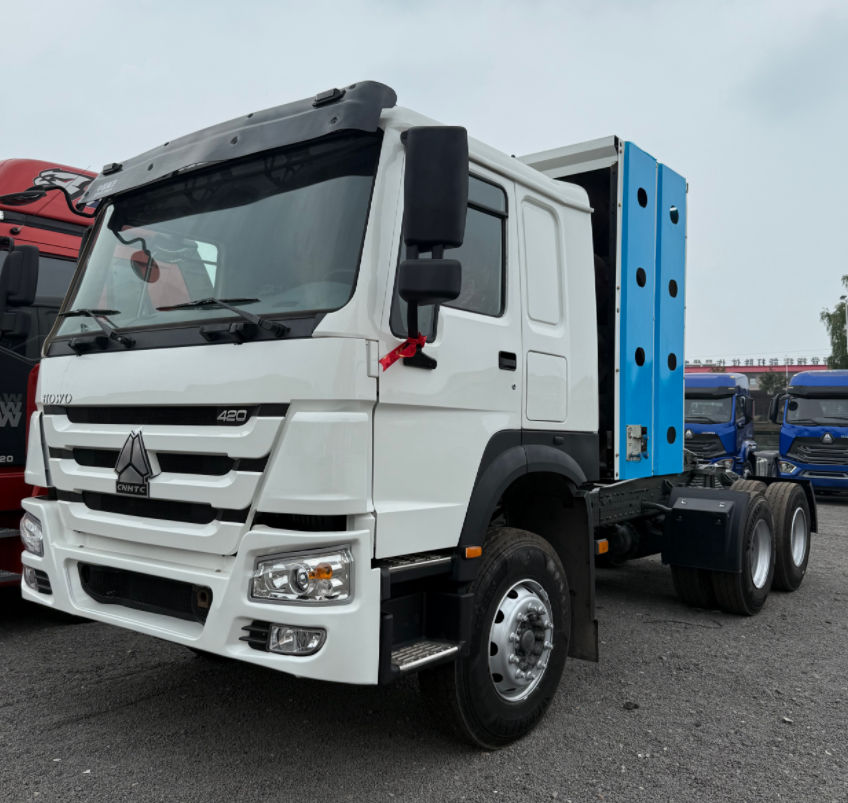 Used HOWO CNG Tractor Trucks