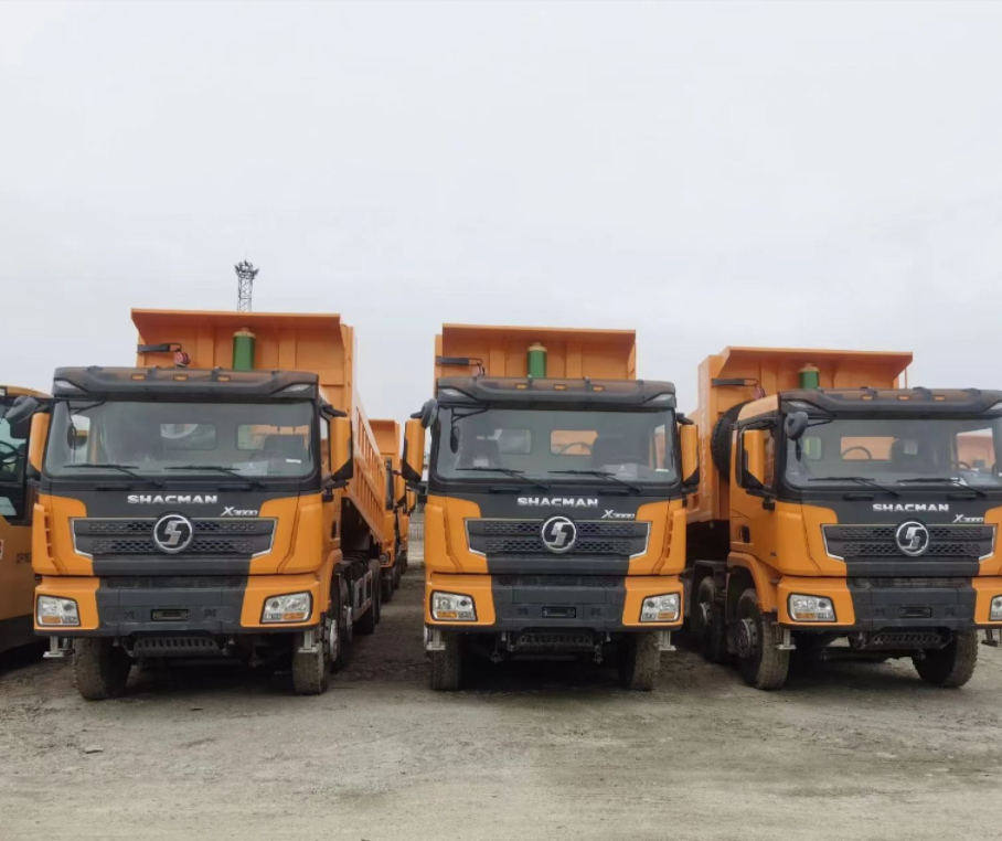 Used Shacman Dump Trucks X3000 Yellow