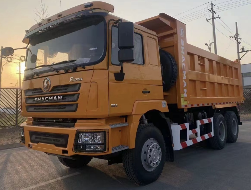 Used Shacman Dump Trucks F3000 Yellow