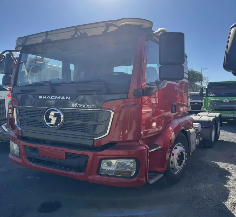 Used Shacman New M3000S Red Tractor Truck