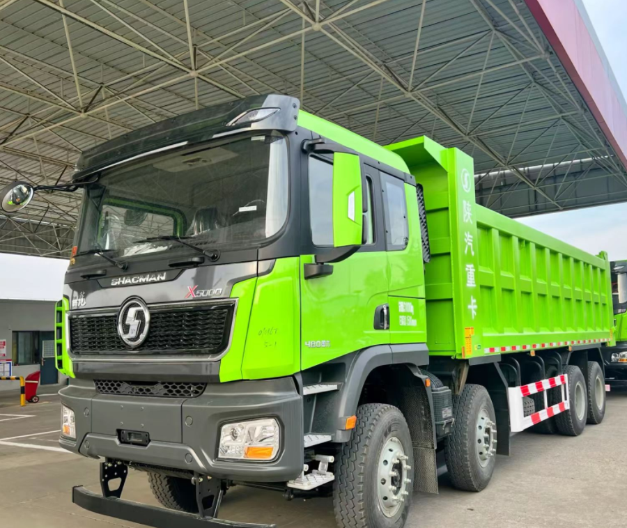 Used Shacman Dump Trucks X5000 Green