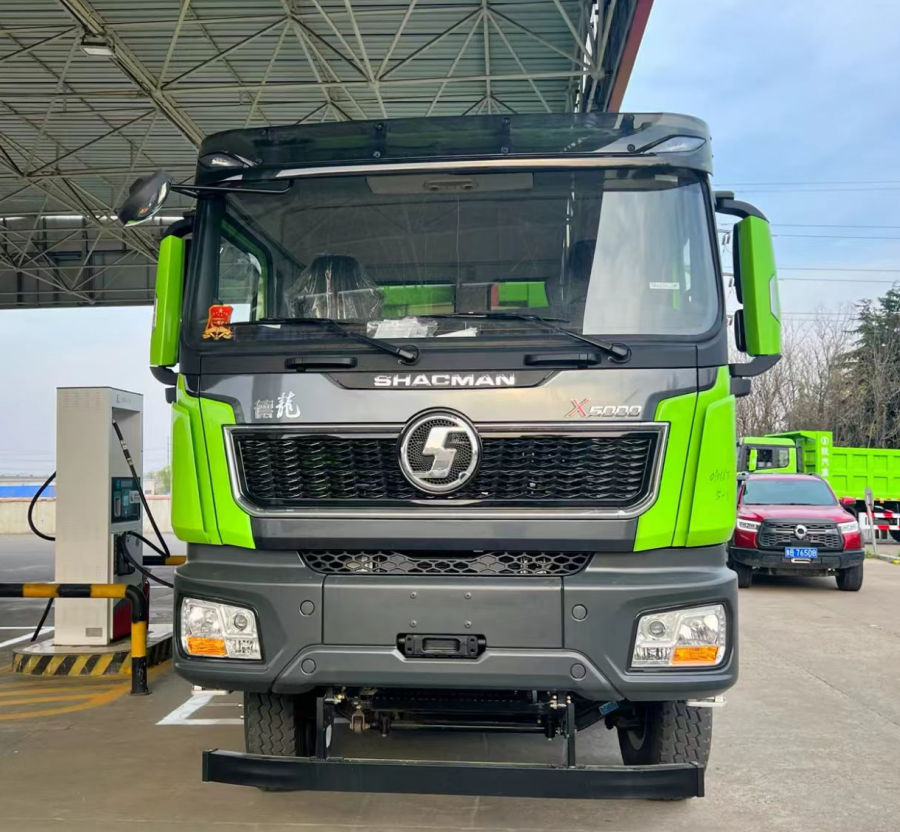 Used Shacman Dump Trucks X5000 Green
