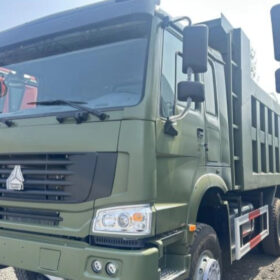 The Howo 371 dump truck