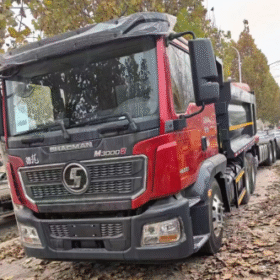 Used Shacman M3000S Red Dump Trucks