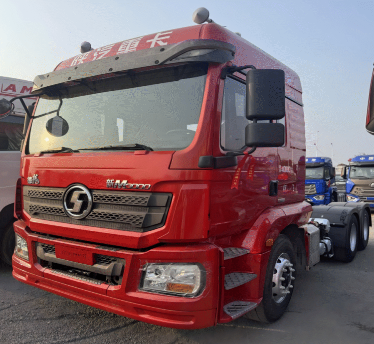 Used Shacman New M3000 Red Tractor Truck