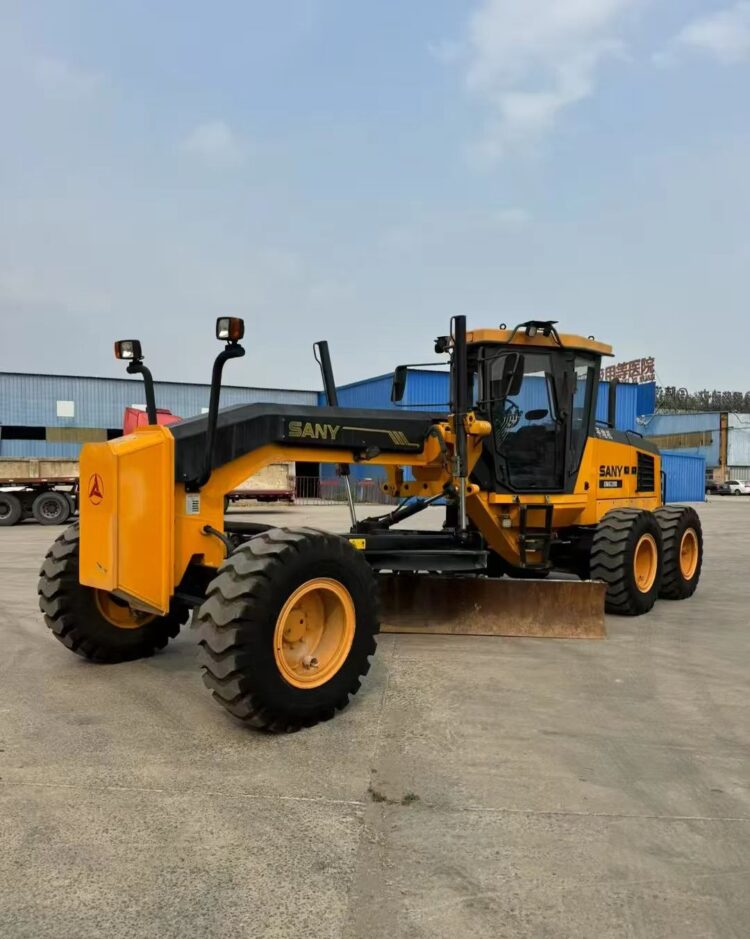 Used SANY Motor Graders Supporting Efficient Earthmoving and Grading Operations